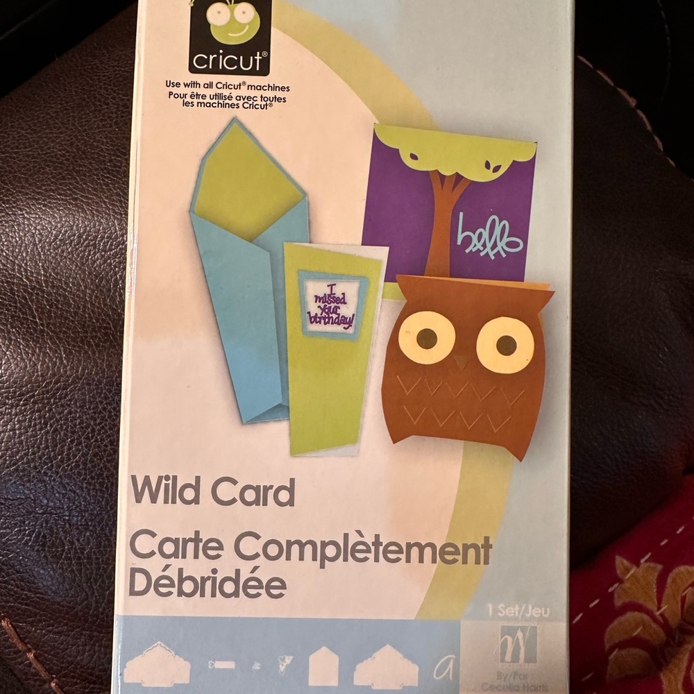 Cricut Wild Card Cartridge with Colorful Designs